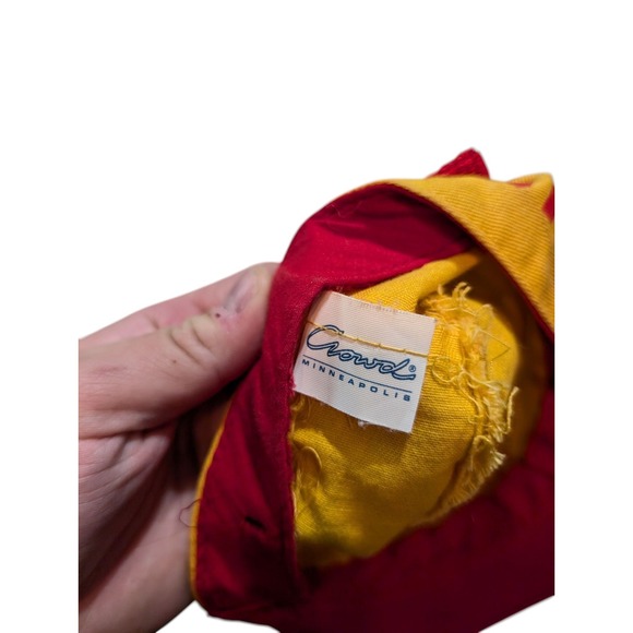 Vintage 80s Iowa State Cyclones Hat Crowd Minneapolis Soft Cycling Cap... - Picture 6 of 6